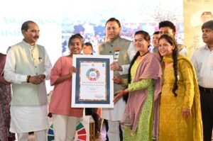 एसडीजी में उत्तराखंड बना देश का नंबर वन, मुख्यमंत्री धामी ने 32 संस्थाओं को किया सम्मानित